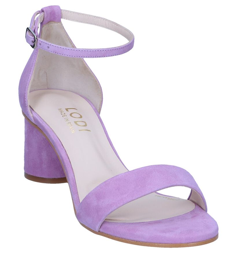 Gele Sandalen Lodi Duo in nubuck (246598)