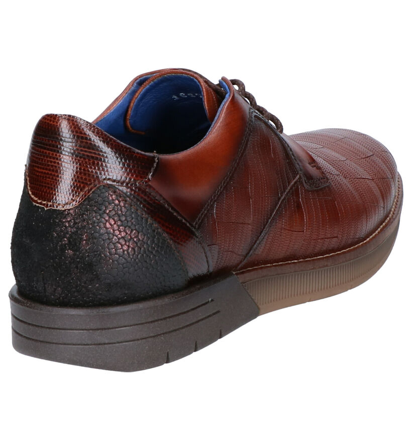 Braend Chaussures habillées en Cognac en cuir (261044)