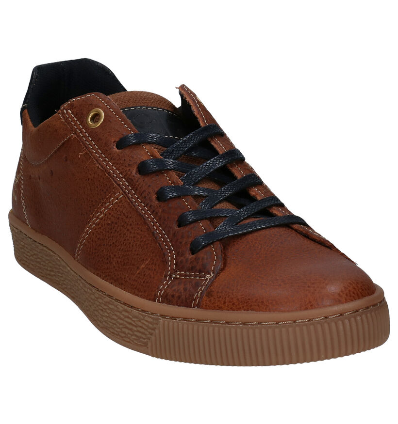 Bullboxer Chaussures à lacets en Brun foncé en cuir (276956)