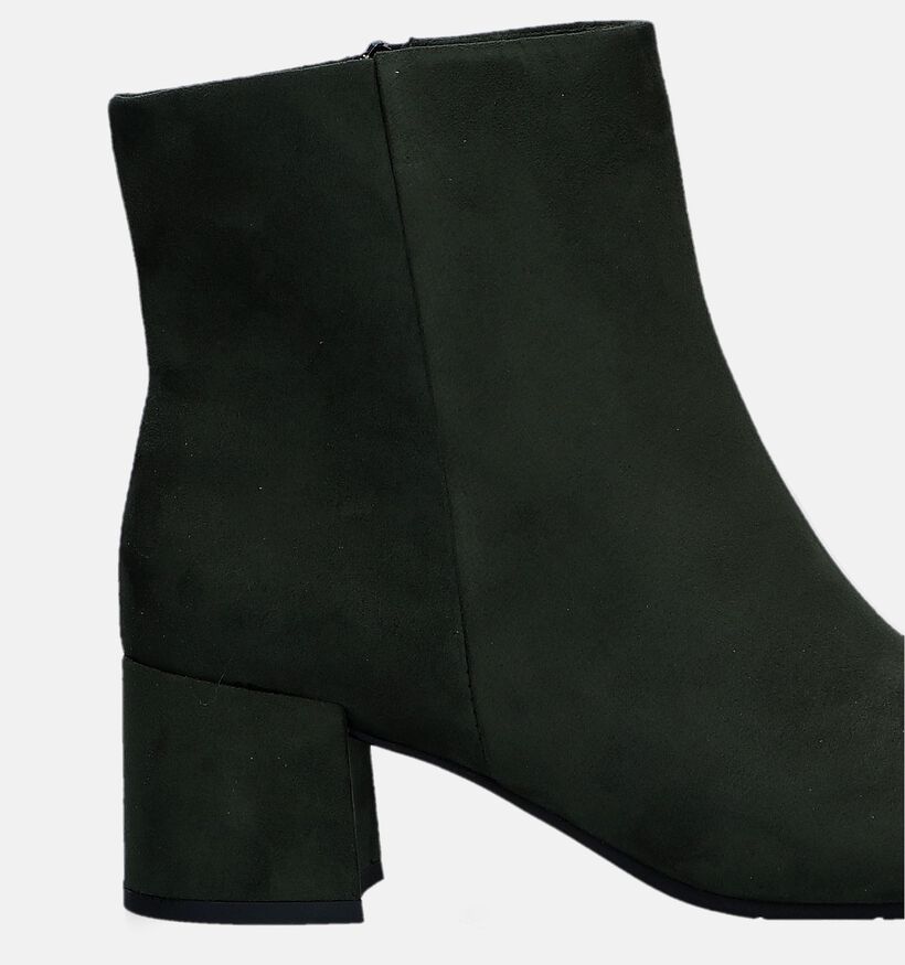 Marco Tozzi Bottines à talons en Vert kaki pour femmes (330648)