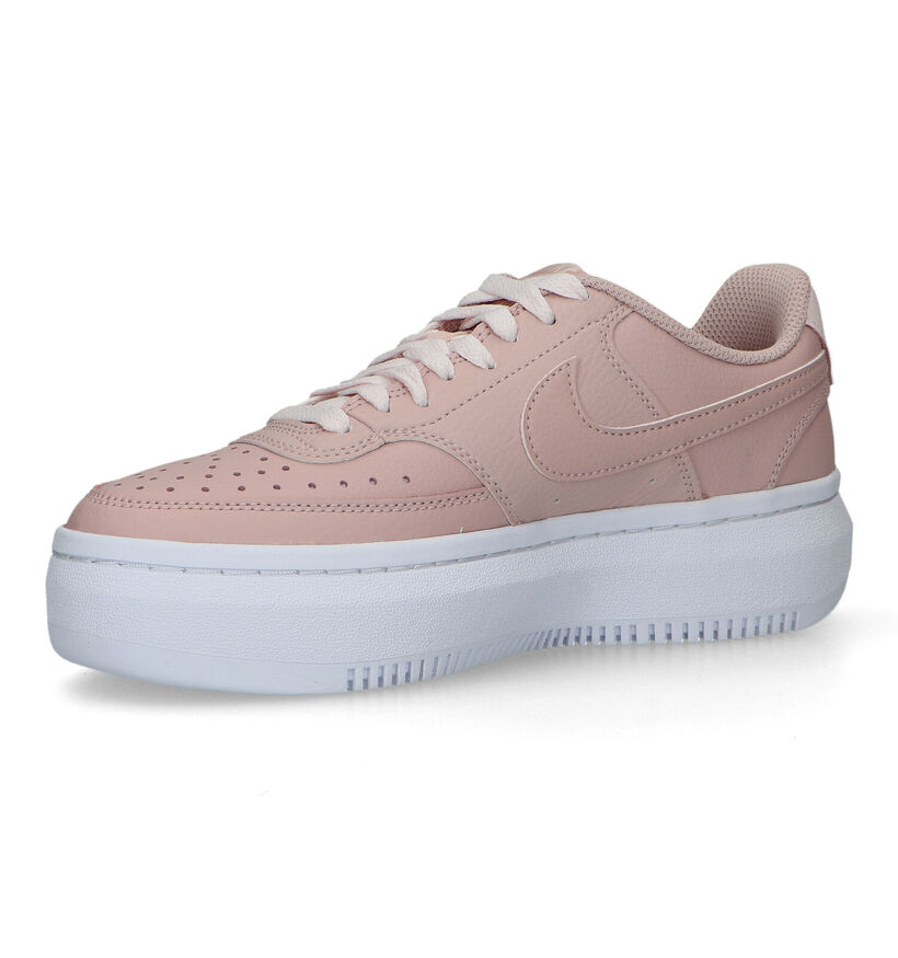 Nike Court Vision Alta Baskets en Noir pour femmes (332412)