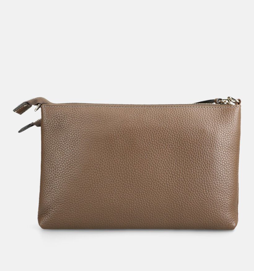Crinkels Bruine Crossbodytas voor dames (381713)