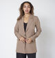 Sisters Point Viksa Blazer en Beige fonc&eacute; pour femmes (384433)