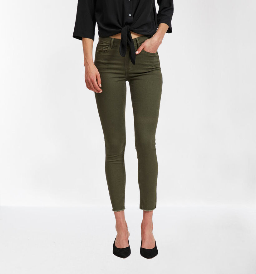 Vila Skinny Fit Jeans en Vert kaki (285979)