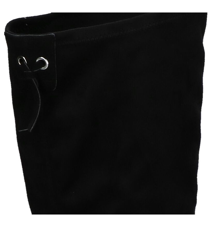 NeroGiardini Bottes hautes en Noir en daim (226497)