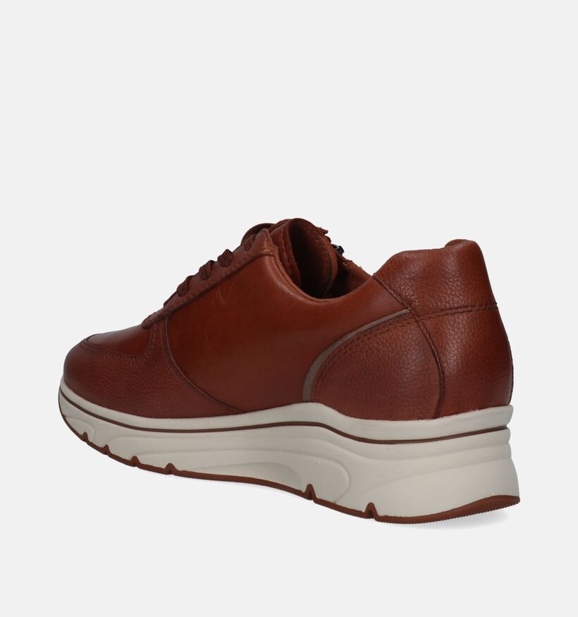 Tamaris Cognac Sneakers voor dames (344652) - geschikt voor steunzolen
