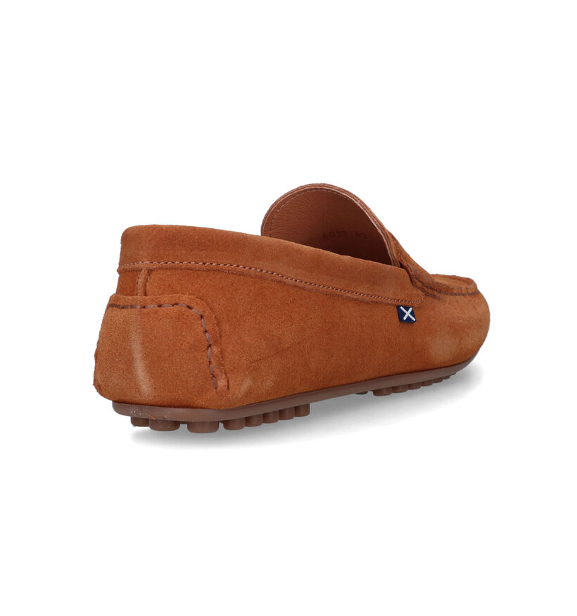 Scapa Mocassins en Bleu pour hommes (323782) - pour semelles orthopédiques