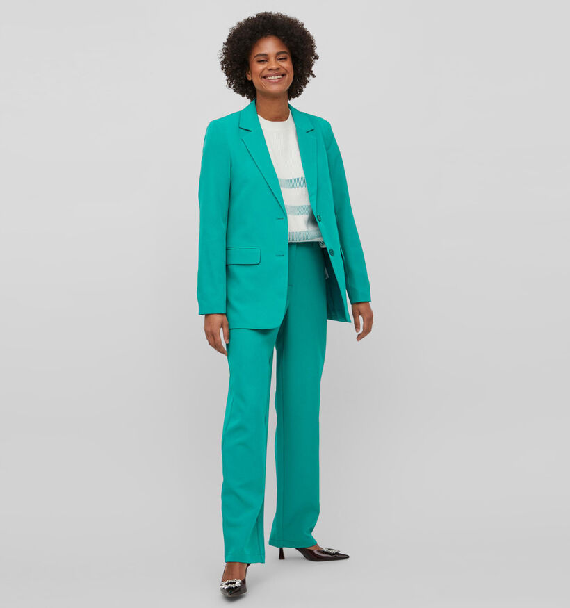 Vila Kamma Groene Oversized Blazer voor dames (323706)