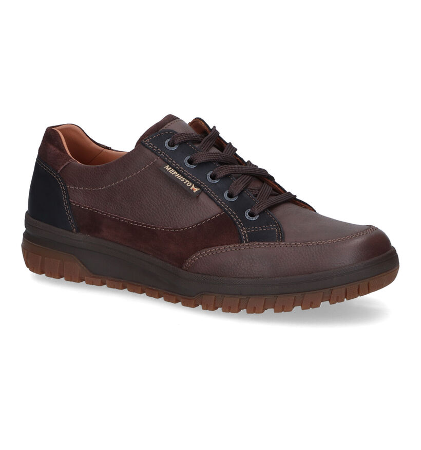 Mephisto Paco Nevada Chaussures à lacets en Brun en cuir (298251)