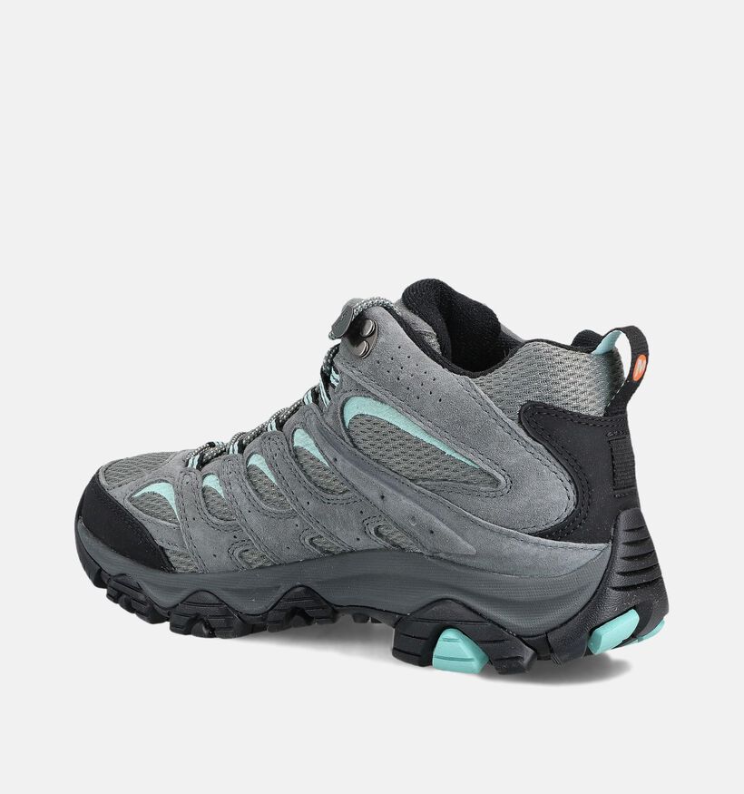 Merrell MOAB 3 MID GTX Chaussures de randonnée en Gris pour femmes (363639) - pour semelles orthopédiques