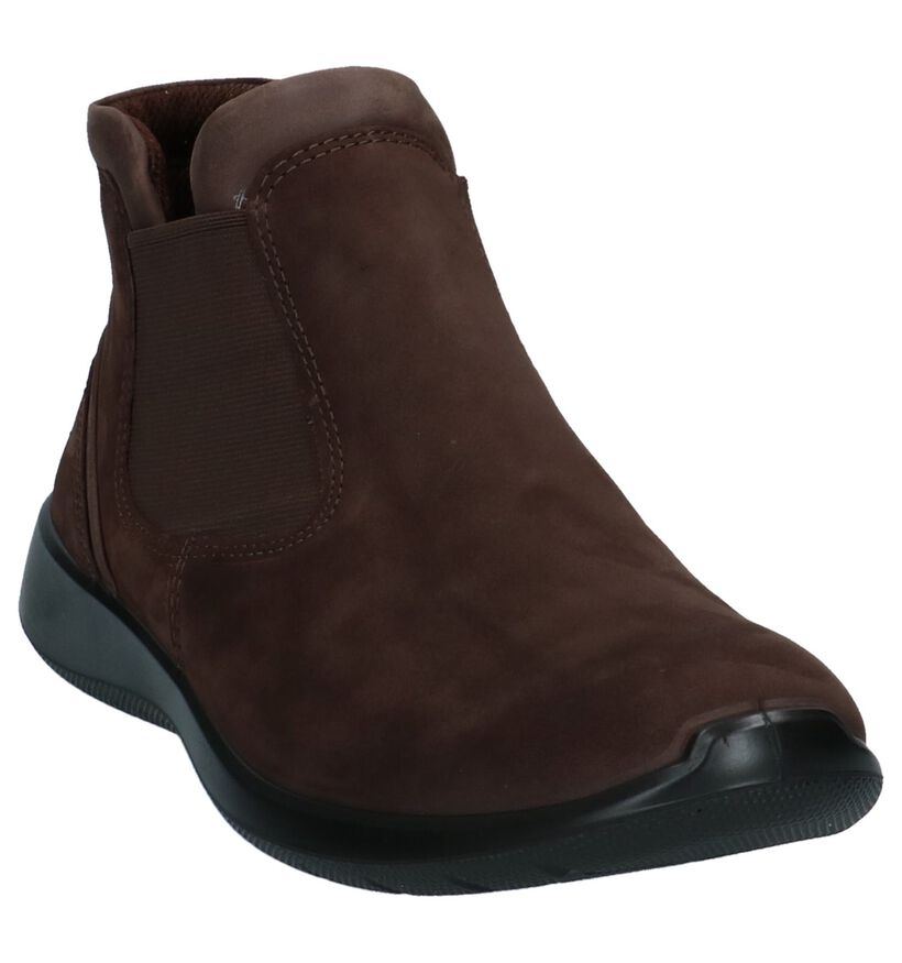 Bruine Ecco Soft 5 Chelsea Boots, , pdp
