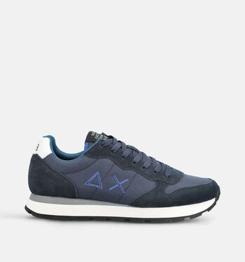 Sun68 Low Baskets Noir/Marron/Bleu/Gris