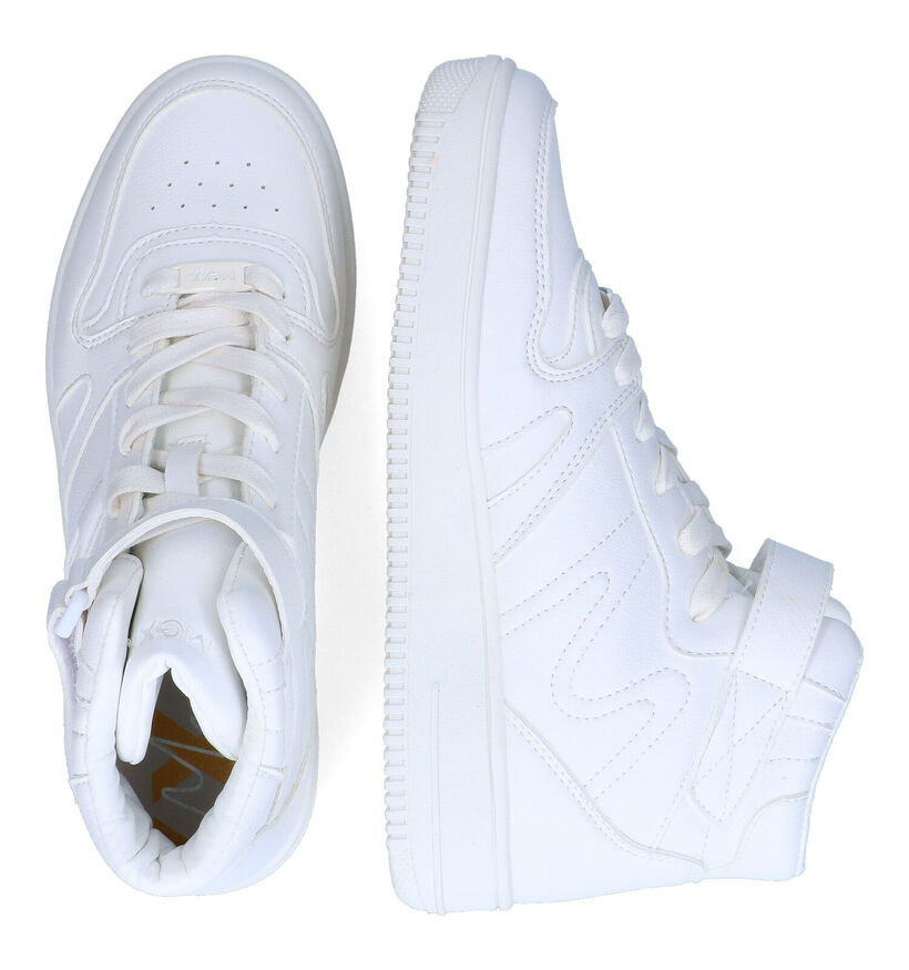 Mexx Jally Witte Hoge Sneakers voor dames (303840) - geschikt voor steunzolen