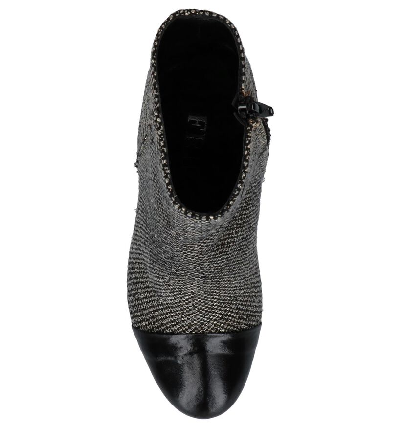 Frida Bottillons en Gris en textile (233558)