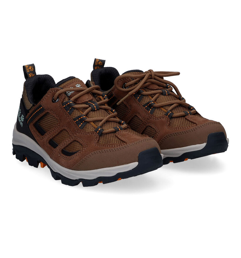 Jack Wolfskin Vojo 3 Texapore Bruine Wandelschoenen voor dames (302174) - geschikt voor steunzolen