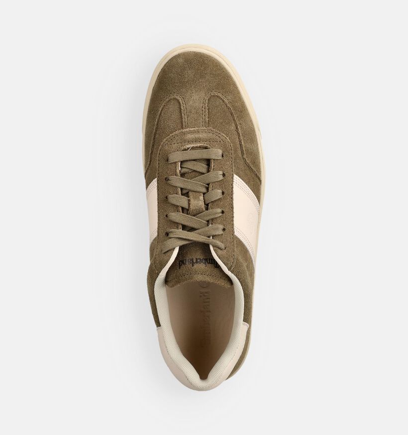 Timberland Lisbon Street Low Kakigroene Veterschoenen voor heren (369224) - geschikt voor steunzolen