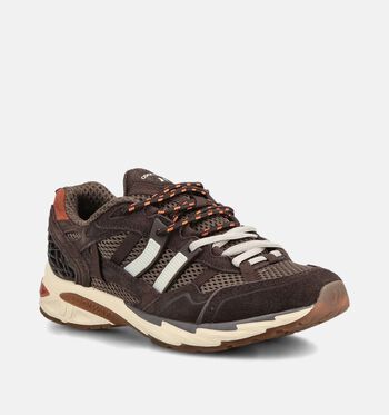 Coolway Low Sneakers Beige/Bruin/Zilver