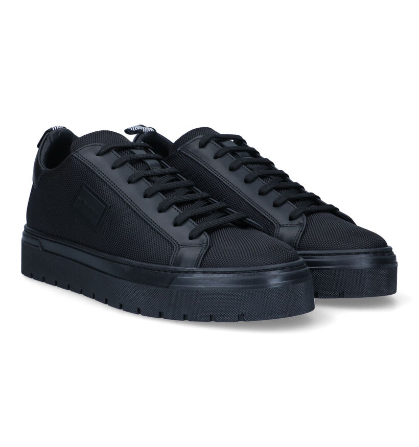 Antony Morato Zwarte Veterschoenen in leer (321983)