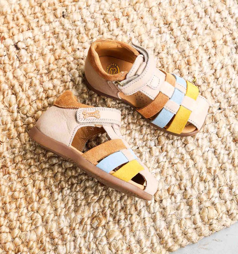 STONES and BONES Stam Beige Babysandalen voor jongens (352696)