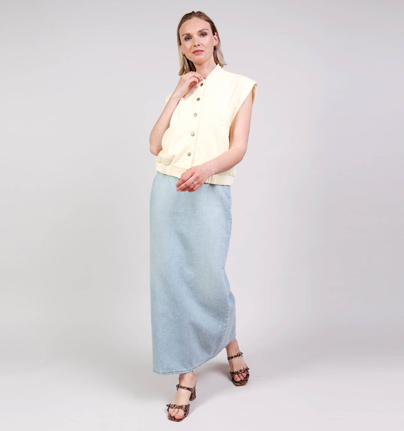 Rue Mazarine Truly Veste sans manches en Beige pour femmes (374152)