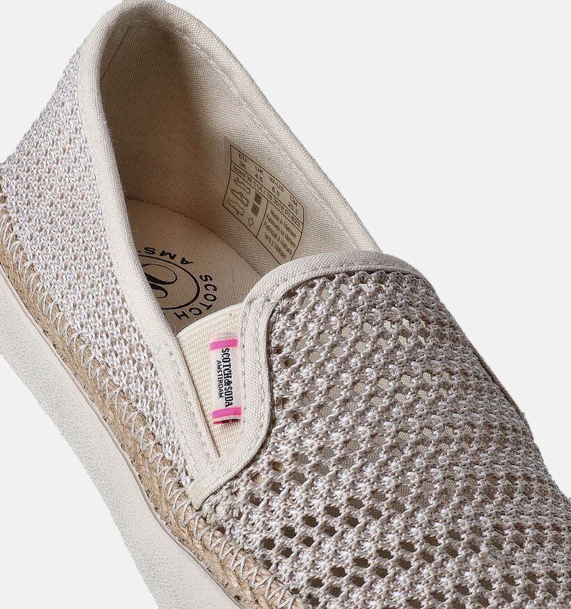 Scotch & Soda Chaussures à enfiler en Beige pour femmes (353305)