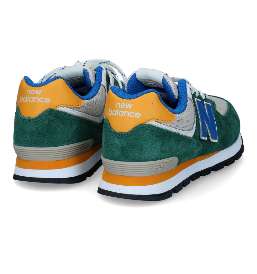 New Balance GC 574 Baskets en Vert pour garçons (319262)