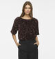 Vila Faith Sequins Donkerbruine Blouse voor dames (382034)