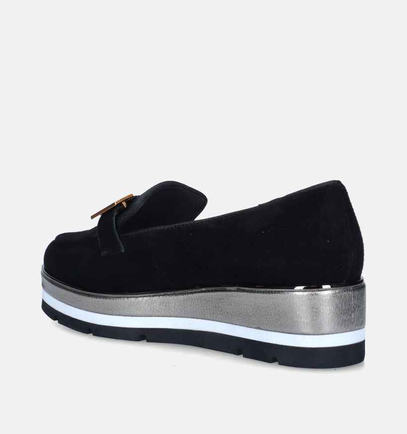 Nathan-Baume Chaussures à enfiler en Noir pour femmes (348010)
