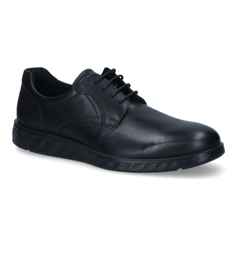 ECCO Lite Hybrid Chaussures à lacets en Noir pour hommes (336828) - pour semelles orthopédiques