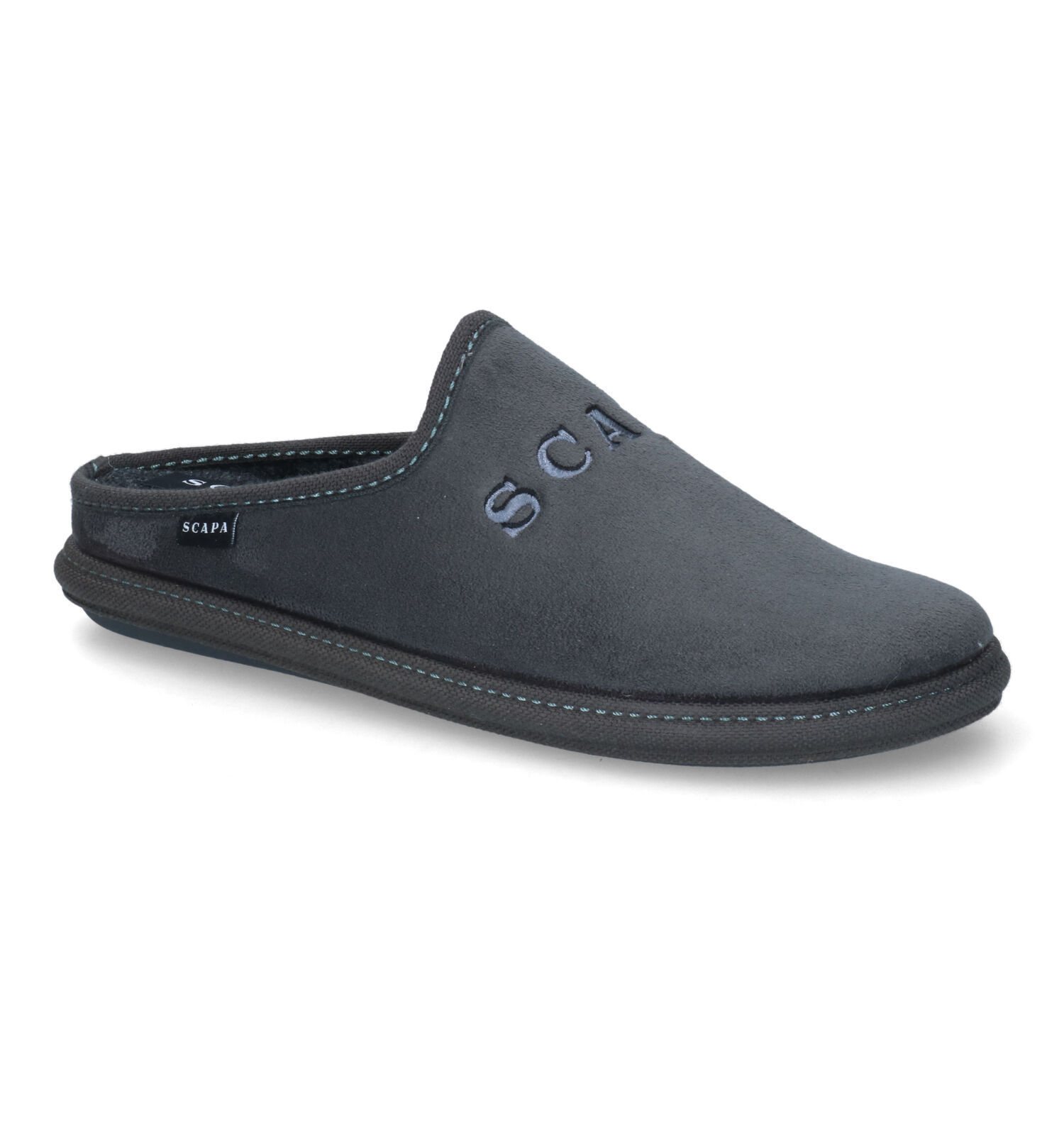 Scapa Grijze Pantoffels Heren Pantoffels Online op TORFS.BE