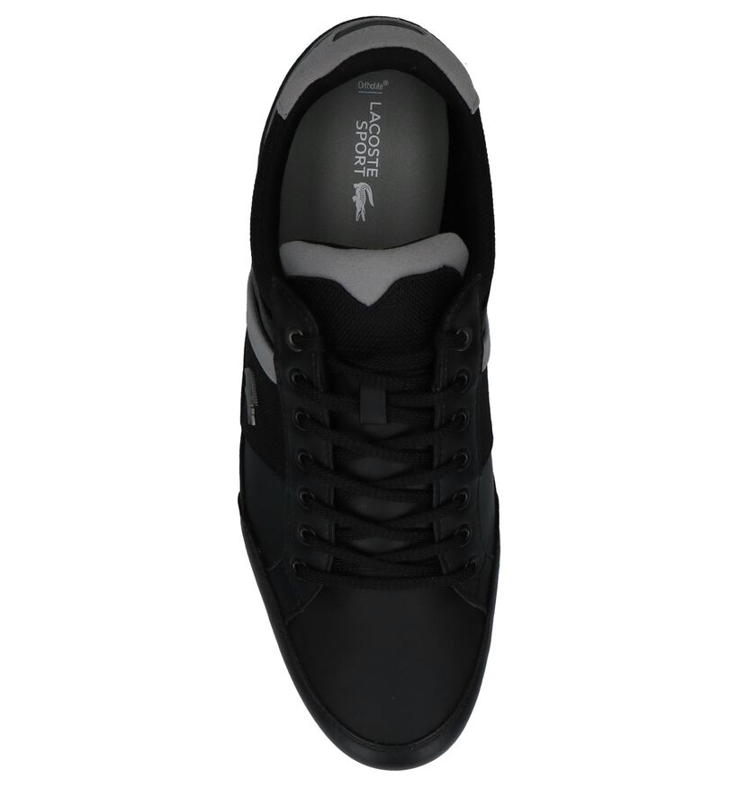 Lacoste Chaussures basses en Noir en simili cuir (222670)