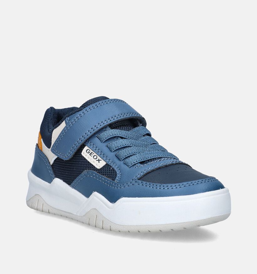 Geox Perth Blauwe Sneakers voor jongens (351649) - geschikt voor steunzolen