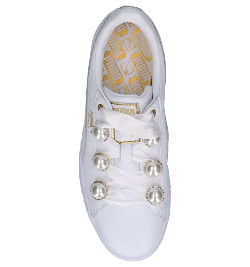 Puma Baskets basses en Blanc en cuir (221661)