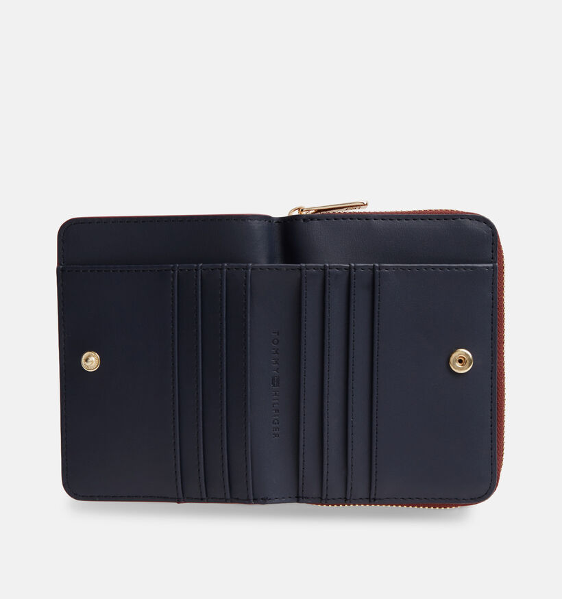 Tommy Hilfiger Icon Med Flap Bordeaux Portemonnee voor dames (379516)