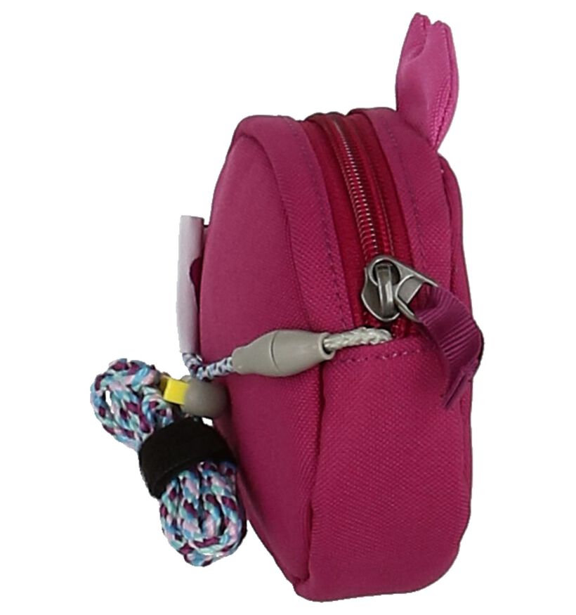 Paars Crossbody Tasje Affenzahn Vicki Vogel in stof (251795)