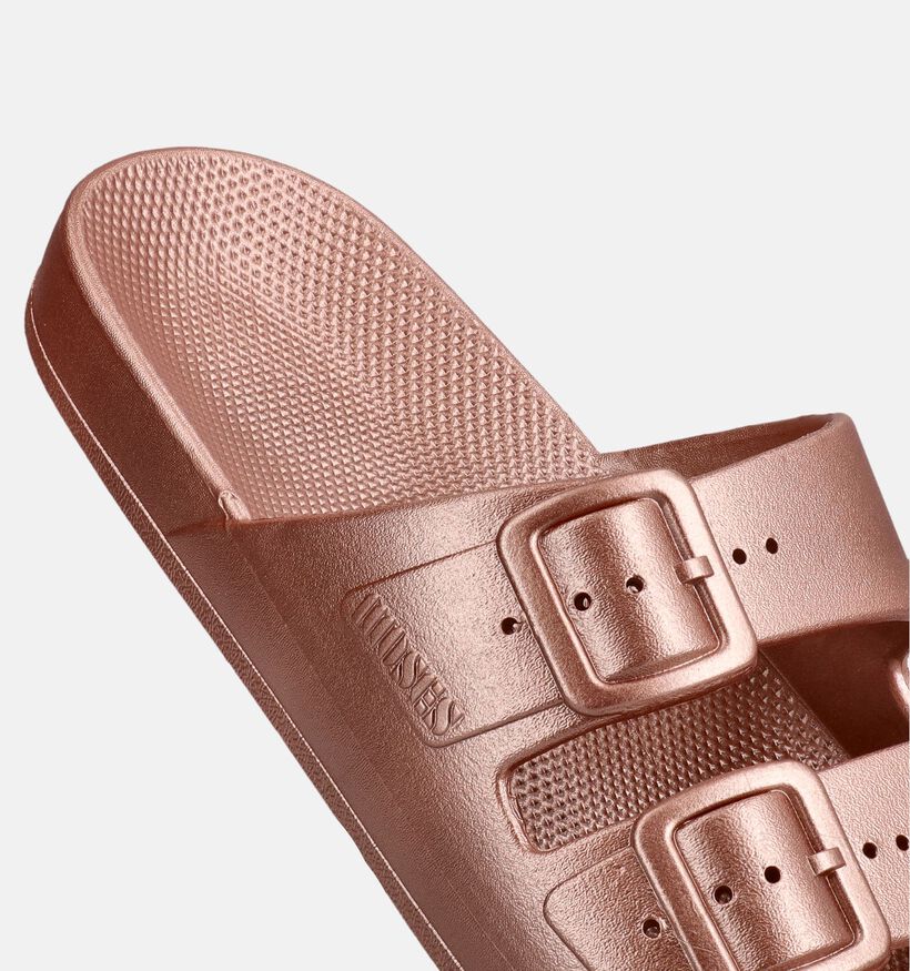 Freedom Moses Original Claquettes en Or rose pour femmes (370844)