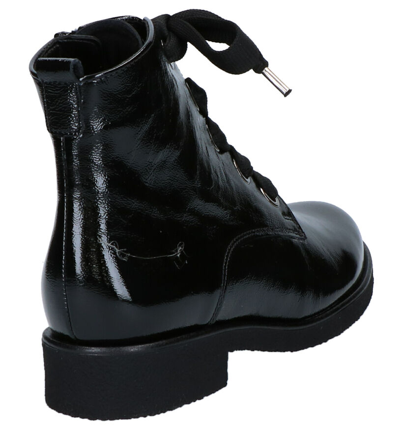 Gabor Bottines en Noir en verni (260230)