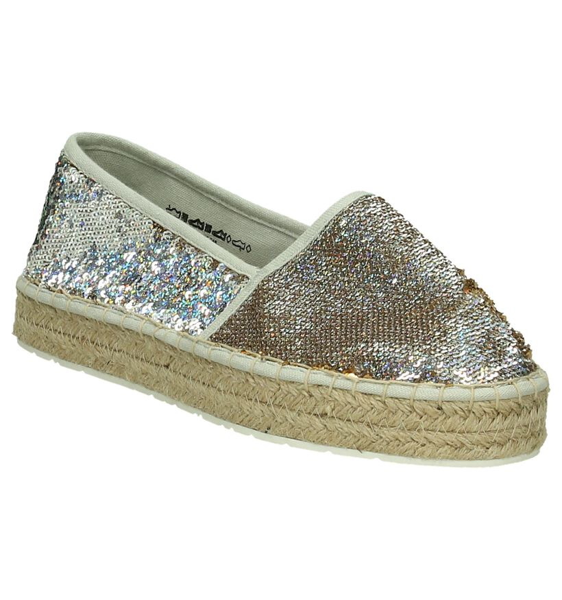Marco Tozzi Espadrilles  (Argent), , pdp