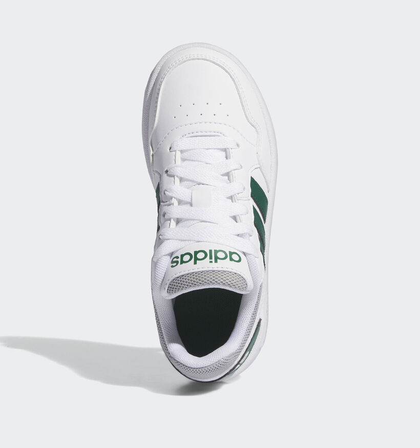 adidas Hoops 3.0 K Witte Sneakers voor meisjes (341635)