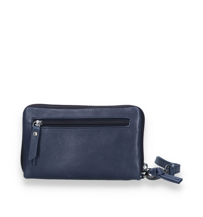 Burkely Just Jolie Porte-monnaie zippé en Bleu pour femmes (324500)