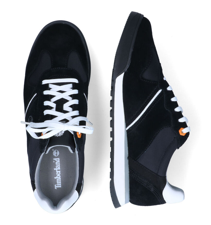 Timberland Miami Coast Chaussures à lacets en Noir en daim (304196)