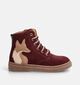STONES and BONES Plan Bordeaux Boots met Veter en Rits voor meisjes (381397) - geschikt voor steunzolen