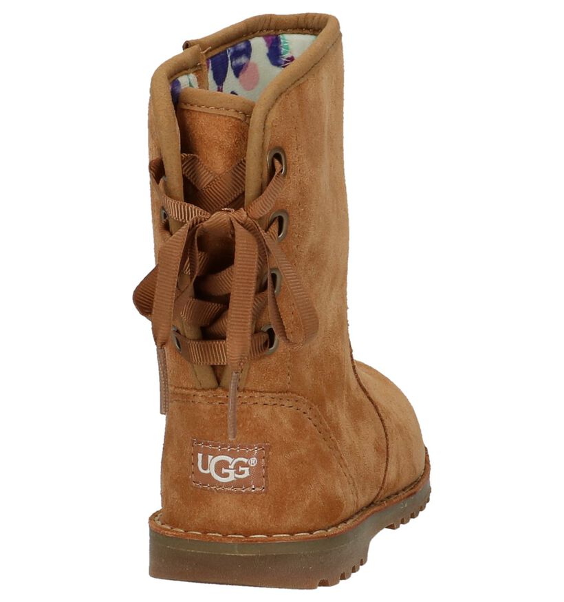 Korte Geklede Laarzen UGG Corene Cognac, , pdp