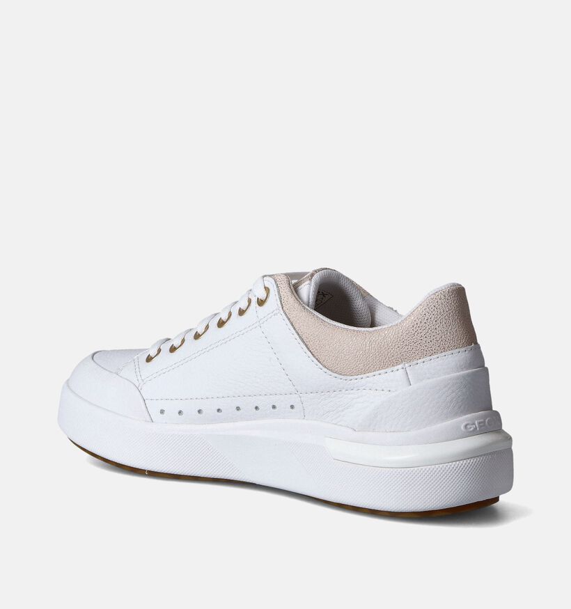 Geox Dalyla Chaussures à lacets en Blanc pour femmes (351667) - pour semelles orthopédiques