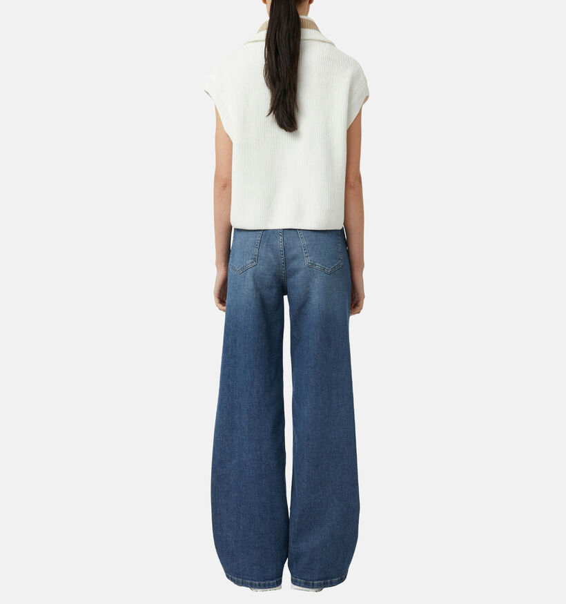 comma casual identity Witte Trui Korte Mouwen voor dames (364859)