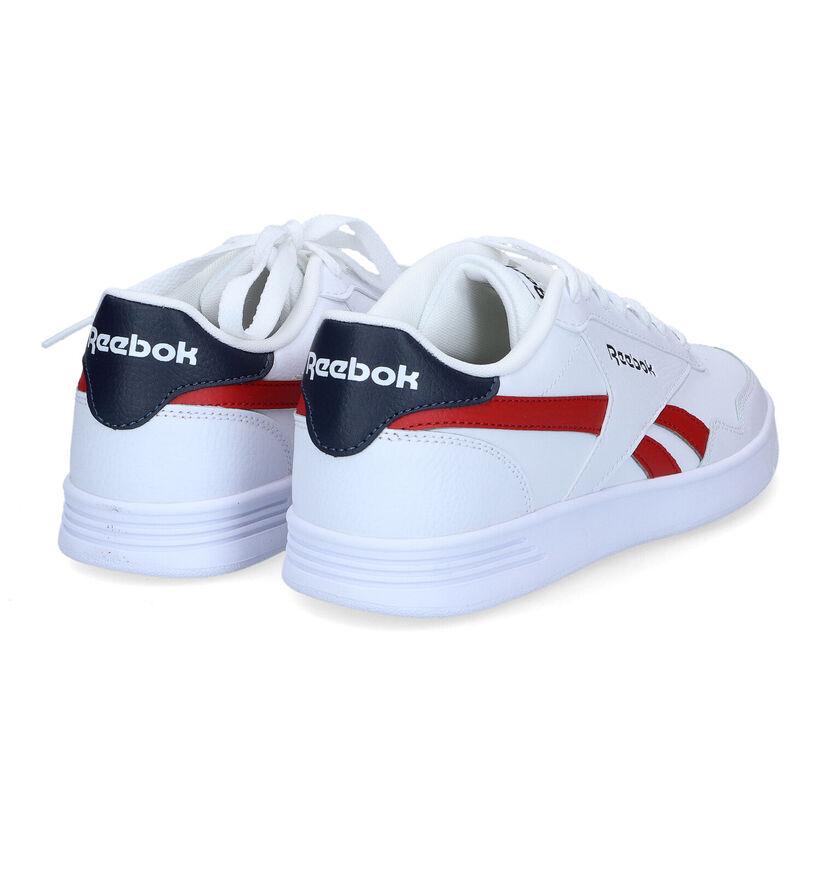 Reebok Royal Techqu Baskets en Blanc pour hommes (324814) - pour semelles orthopédiques