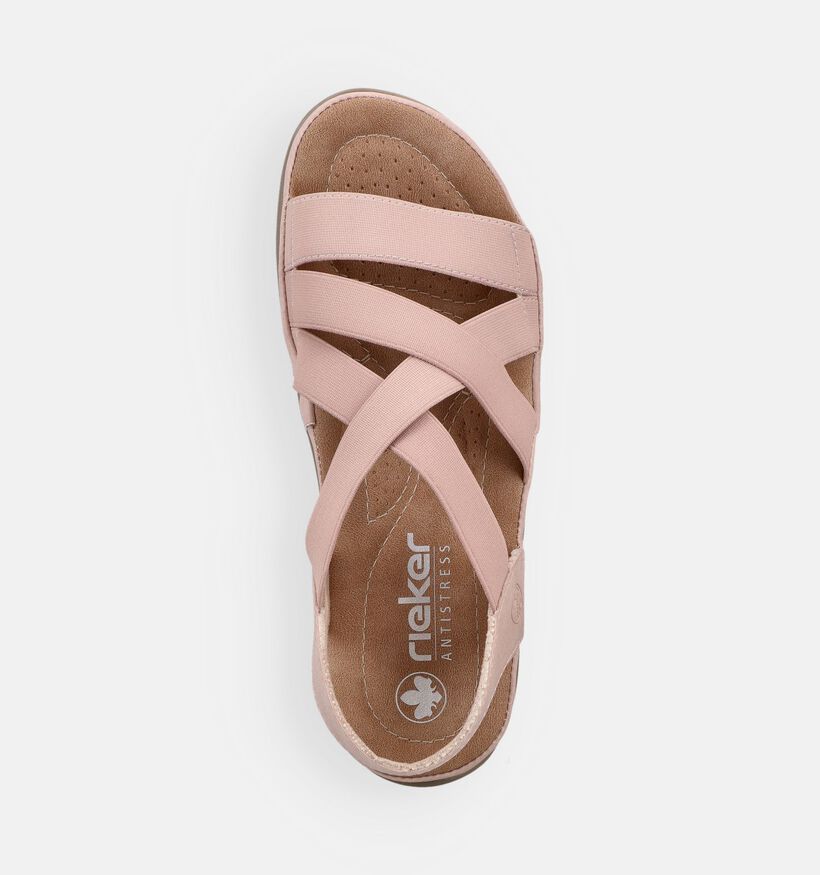 Rieker Antistress Roze Sandalen voor dames (370451)