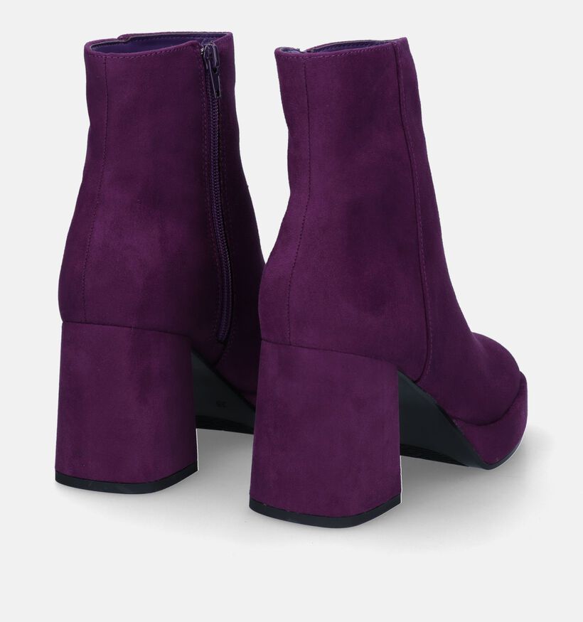 Signatur Bottillons avec plateau en Mauve pour femmes (329291)