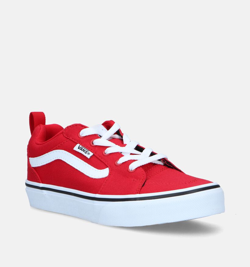 Vans Filmore YT Rode Skate sneakers voor meisjes, jongens (336503)