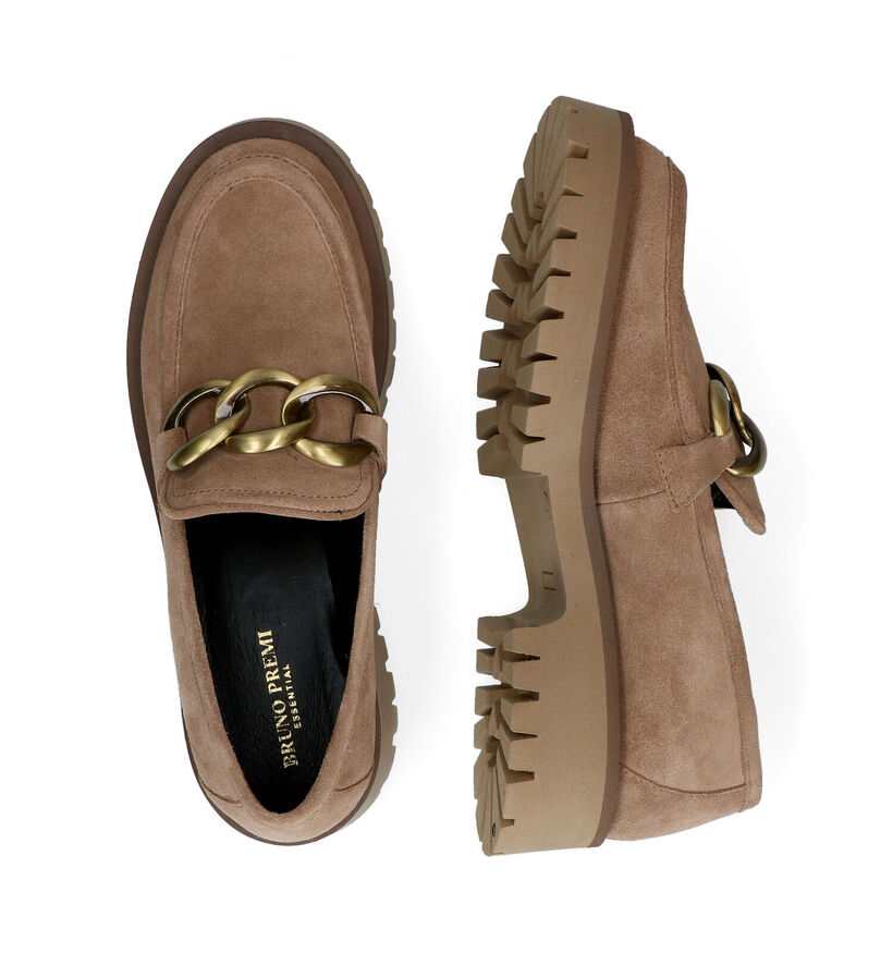 Bruno Premi Chaussures à enfiler en Taupe pour femmes (300071)